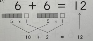 6+6の計算